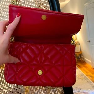 Brand new red purse from Zara